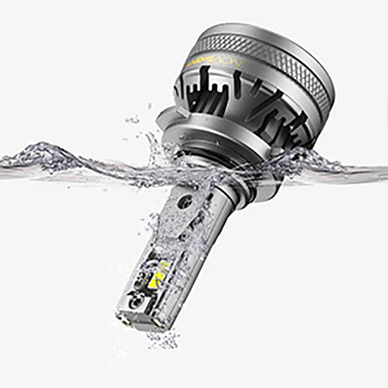 NightEye NovSight A500-N37 H7 DC9-32V LED Headlight H7 Two Pin 22000LM LED Car Lights Bulbs 6500K High & Low Beam 120W/Pair Super Bright - H7 - NightEye.in