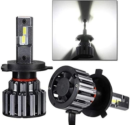 NightEye NOVSIGHT F03 LED Headlight Bulbs TX SMD LED Chips All-in-One Conversion Kit 6000K Cool White 90W/Set 15000LM (7500LMx2, H7) - NightEye.in