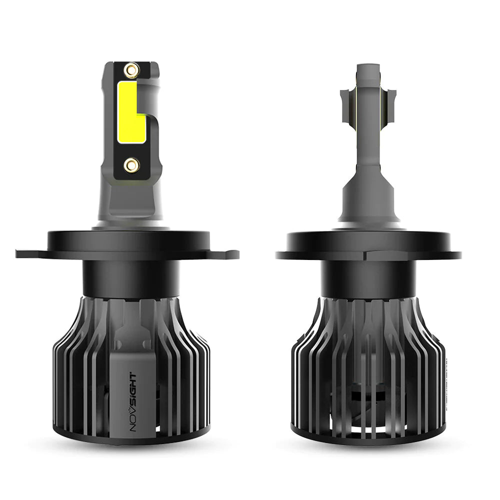 NightEye NovSight A500-N39 2PCS 72W DC9-32V Pair Car Headlight LED Bulbs 13,000LM/PAIR Car Headlamps 6000K IP68 Waterproof - NightEye.in