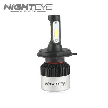 ORIGINAL NIGHTEYE H4 LED Headlight Bulb SINGLE Pc for Bike/Motorcycle/Scooter White, 36 Watt, 1 Bulb - Type H4, 36W White Light - NightEye.in